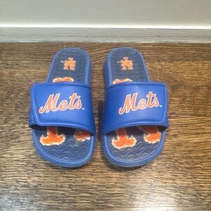 New York Mets Youth Slide Sandals